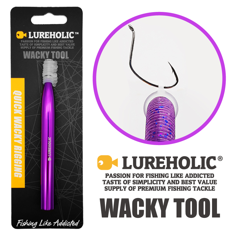 Fishing Equipment Gear - LUREHOLIC 8 มม.12 มม.Wacky เครื่องมือ 10