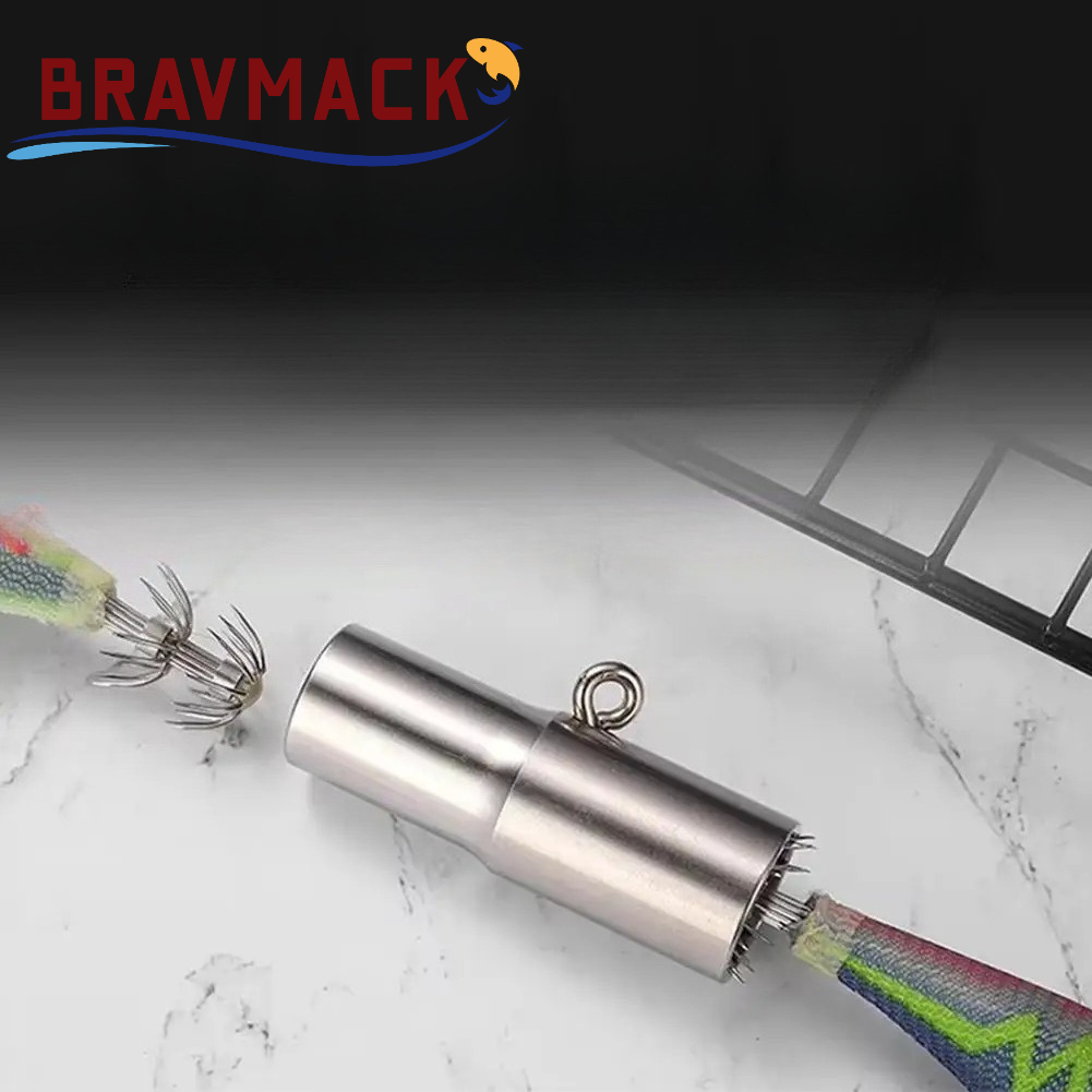Fishing Equipment And Tools - เข็มแก้ไขเบ็ดตกปลา BRAVMACK สำหรับเบ็ดตกปลาหมึก/ปลาหมึกยักษ์ ทำจากสแตนเลส อุปกรณ์ตกปลา ใช้สำหรับตกปลาคาร์พ