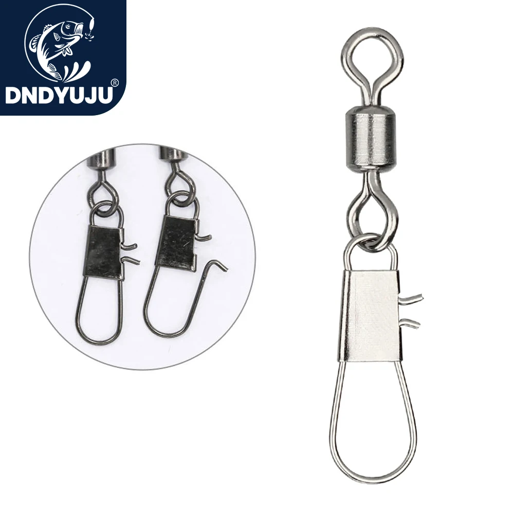 Fishing Equipment Gear - DNDYUJU 50pcs ตกปลา Rolling หมุน INTERLOCK