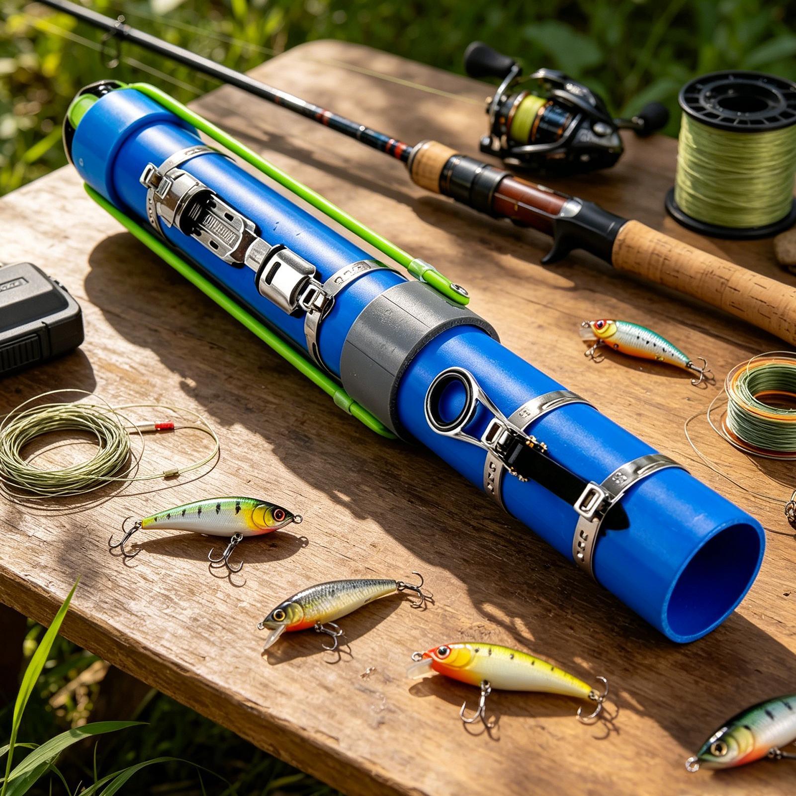 Fishing Equipment And Gear - คันเบ็ดตกปลาแบบสปินนิ่งพร้อมรอก สำหรับตีเหยื่อตกปลา ใช้ได้กับปลาแบส ปลาเทราต์ ปลาดุก ปลาทะเล