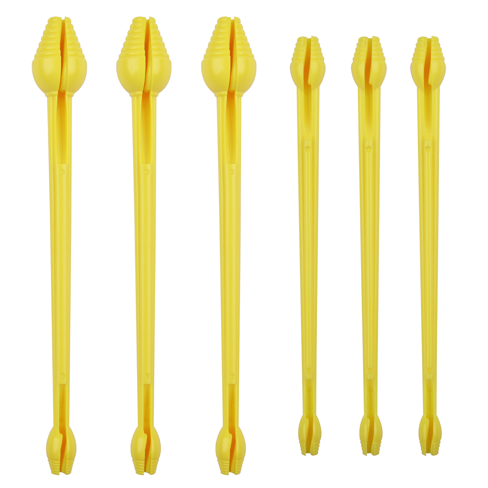 Fishing Equipment Warehouse - 6 ชิ้นตะขอตกปลา Disgorger Snelled พลาสติกตกปลา Hook