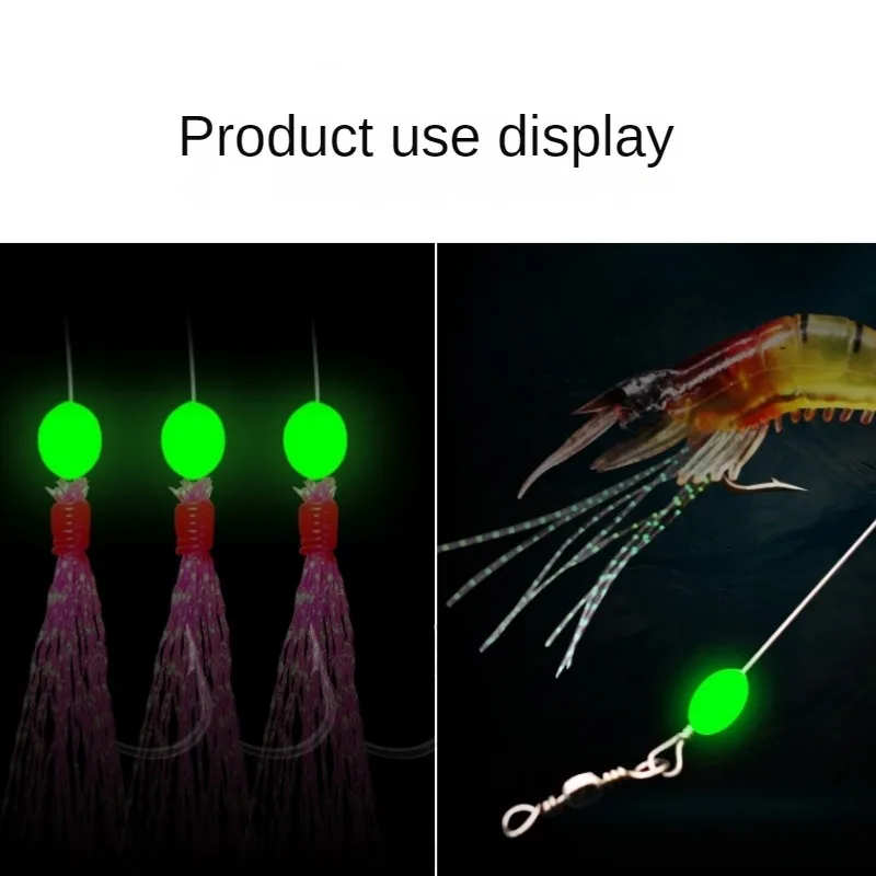100 ชิ้น/ล็อตรูปไข่ Night Lumi - Fishing Equipment And Tools บทวิจารณ์และราคา
