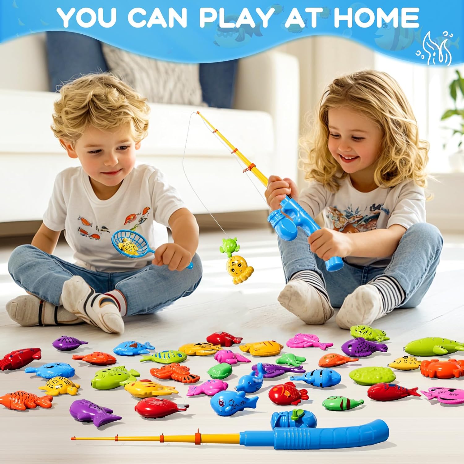 ของเล่นตกปลาในอ่างอาบน้ำสำหรับ - Fishing Equipment Kids บทวิจารณ์และราคา
