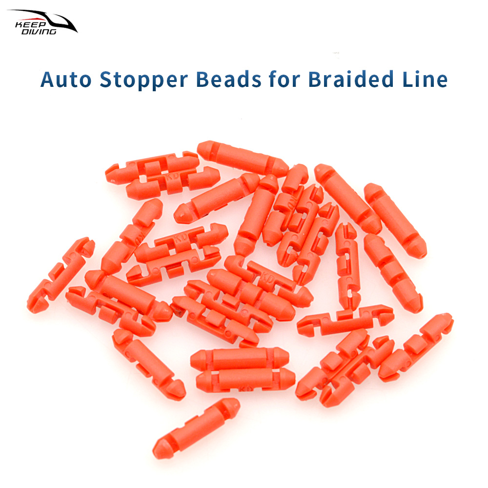 ลูกปัดหยุดอัตโนมัติ 30 ชิ้น สำ - Braided Fishing Line บทวิจารณ์และราคา