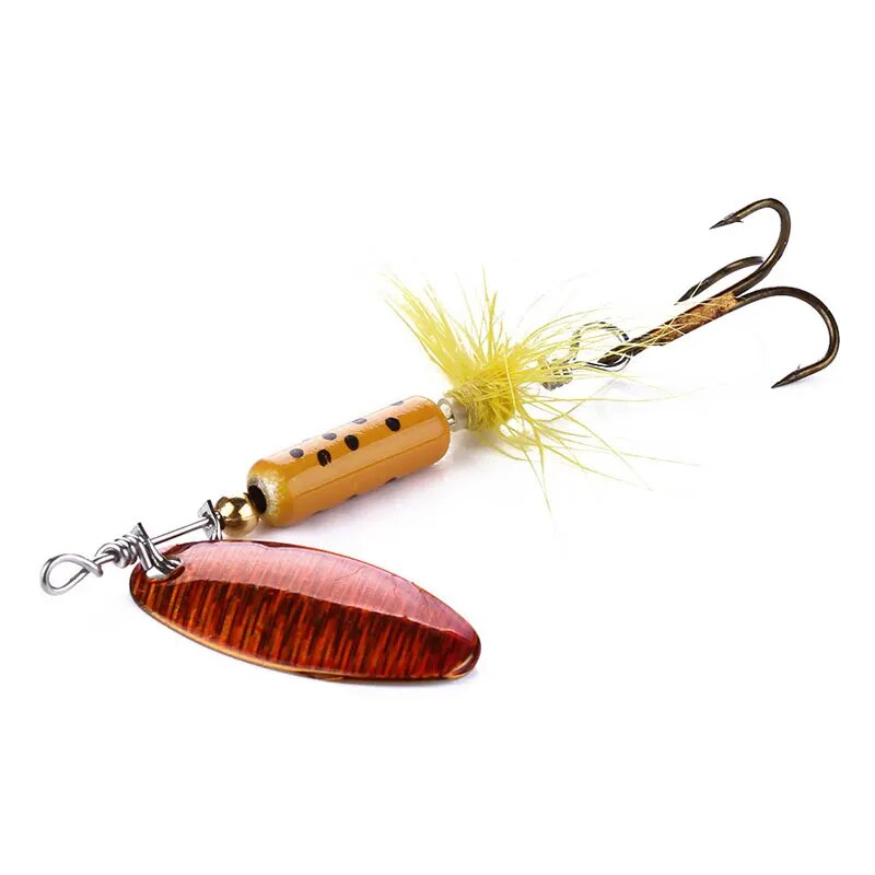 โลหะ VIB Lures 1PCS 3.5g Feath - Bass Fishing Lure บทวิจารณ์และราคา