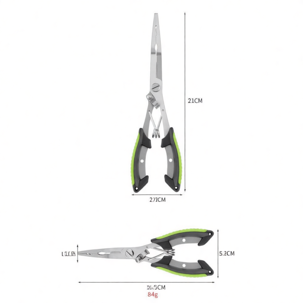 คีมตกปลาแบบพกพา สแตนเลส พร้อมก - Saltwater Fishing Hook บทวิจารณ์และราคา