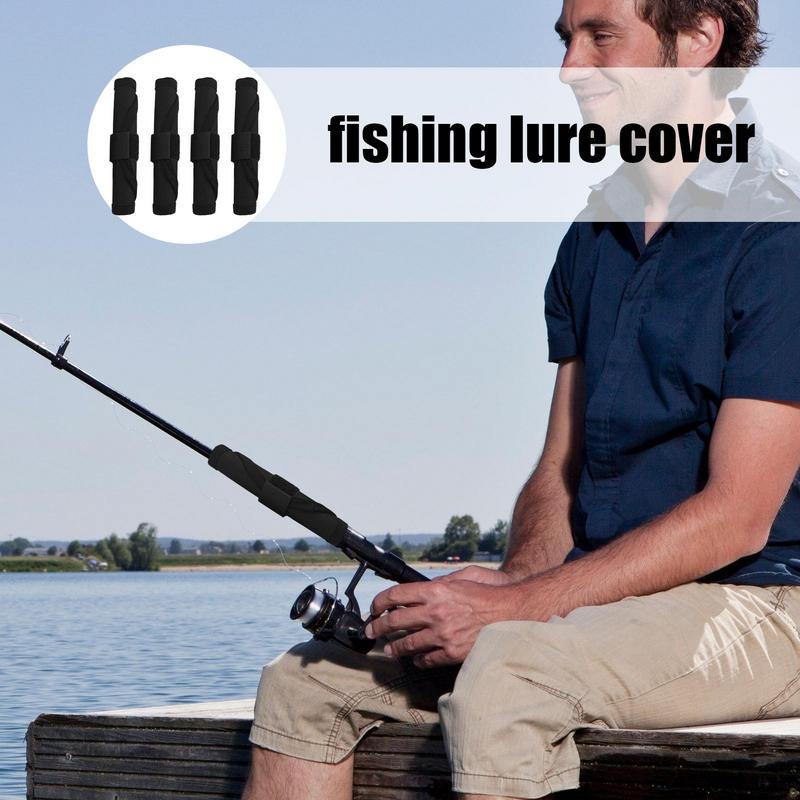 ฝาครอบเบ็ดตกปลา 4 ชิ้น ผ้าอ็อก - Fishing Equipment Gear บทวิจารณ์และราคา