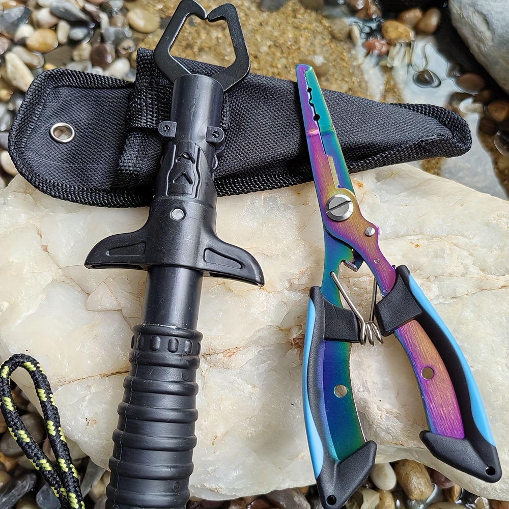 ชุดคีมจับปลาและที่หนีบปากปลา พ - Fishing Equipment Warehouse บทวิจารณ์และราคา