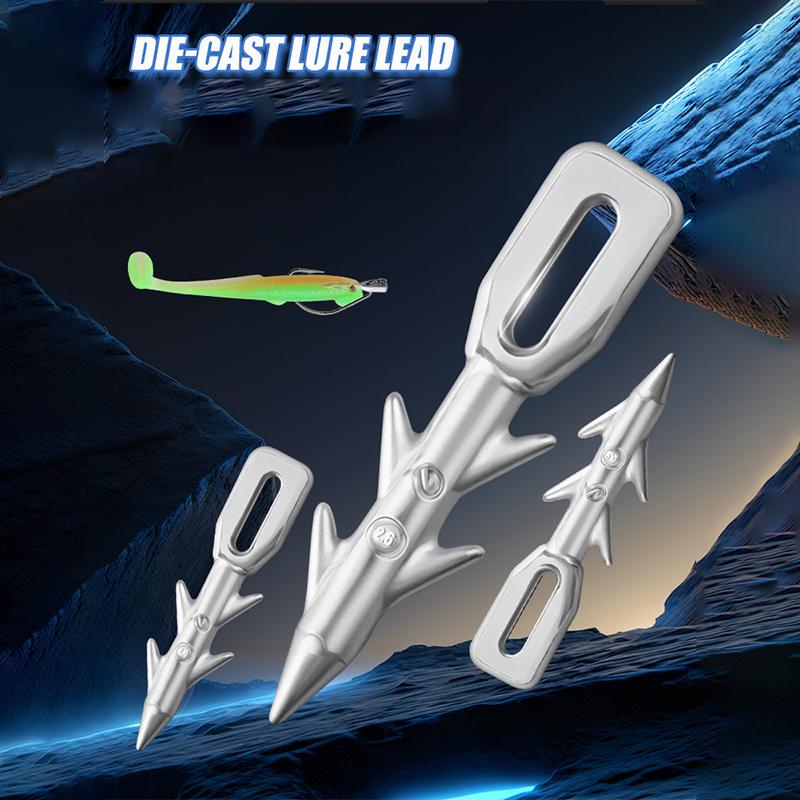 ตะกั่วตกปลาแบบเสียบ 10 ชิ้น สำ - Bass Fishing Lure บทวิจารณ์และราคา