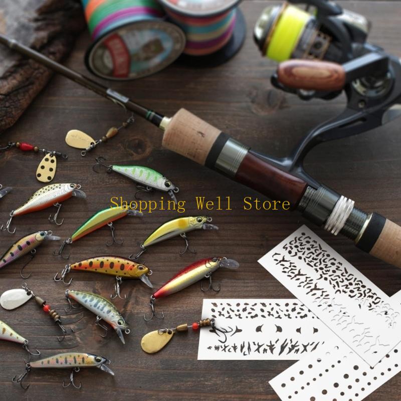 KX4B 6 ชิ้น ประมง ล่อภาพวาดแม่ - Fishing Equipment Gear บทวิจารณ์และราคา