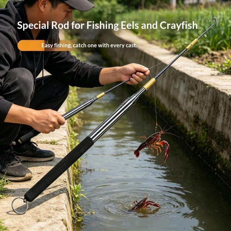 ตะขอตกปลาแบบยืดหดได้ หมุนได้ 3 - Saltwater Fishing Hook บทวิจารณ์และราคา