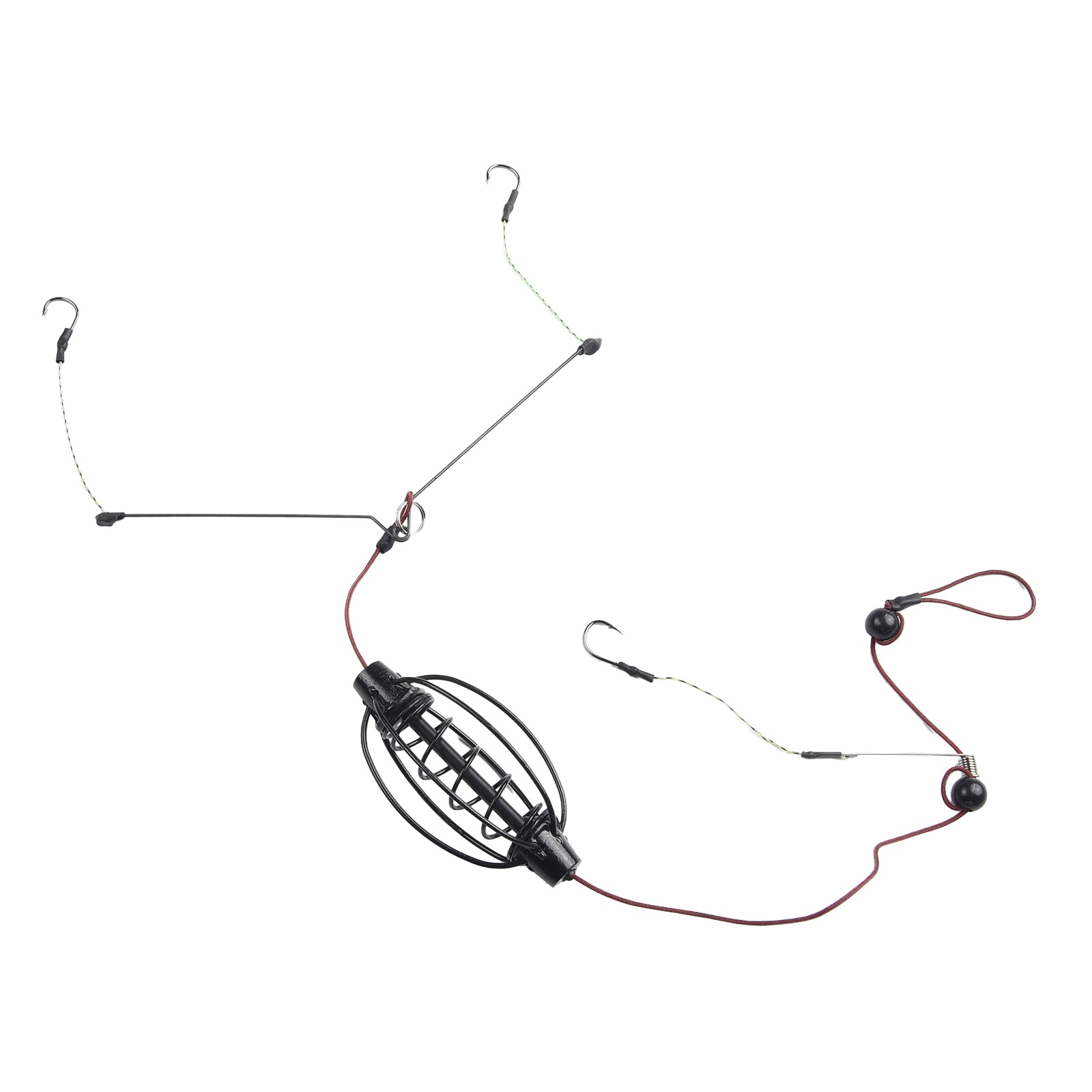 1PCS ปลาคาร์พตกปลา Feeder ปลาค - Braided Fishing Line บทวิจารณ์และราคา
